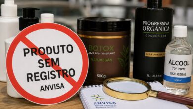 Anvisa proíbe álcool e produtos capilares