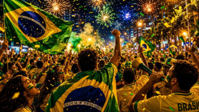 Brasil joga dia 29: vai ter ponto facultativo?