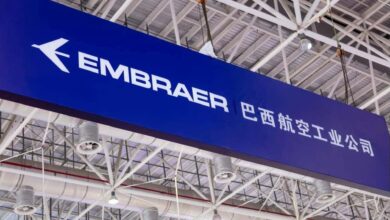 Embraer sobe na bolsa após novo pedido de 15 jatos E2