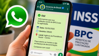 INSS avisa beneficiários do BPC pelo WhatsApp