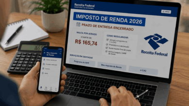 IR 2026 atrasado: multa e como declarar