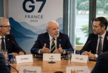 Lula discute IA com big techs no G7