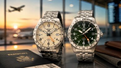 Seiko lança relógios GMT com design premium