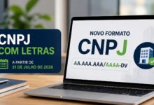 CNPJ alfanumérico começa em 31 de julho