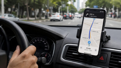 Celular no suporte do painel dá multa? Entenda a lei