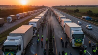 Greve de caminhoneiros e a votação da MP do Frete