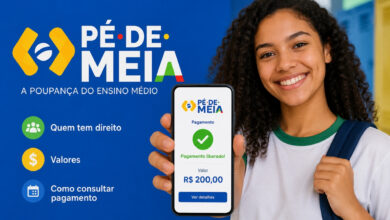 Pé-de-Meia começa a pagar parcela de julho: veja calendário