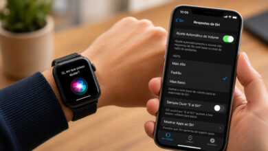 Siri no Apple Watch: ajuste automático de volume