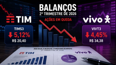 TIM e Vivo caem após balanços; entenda o motivo