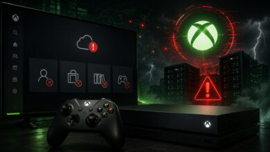 Xbox fica fora do ar e afeta jogos e contas
