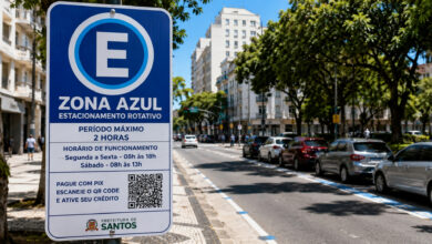 Zona Azul de Santos ganha pagamento por Pix via QR Code